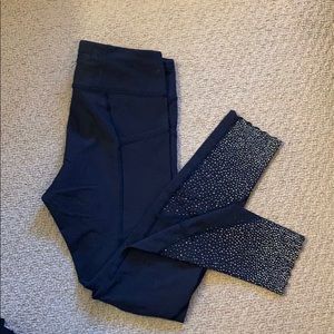 Lululemon Reflective Scalloped Leggings
